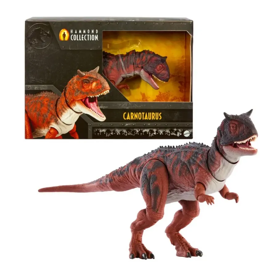 Figurka Jurassic World Kolekcja Hammonda Karnotaur Duży dinozaur