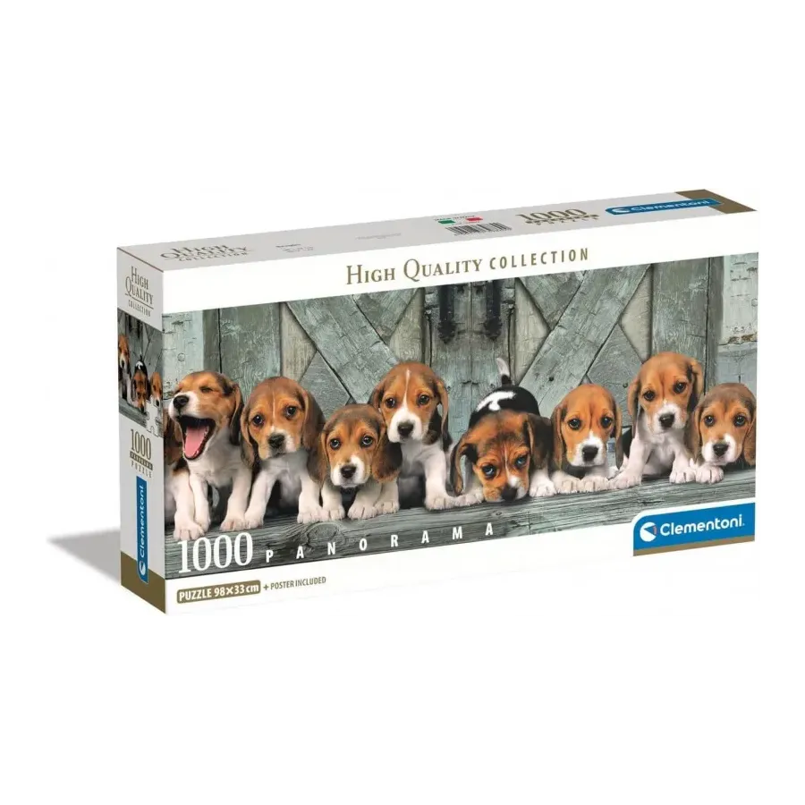 Puzzle 1000 elementów Compact Panorama Beagle