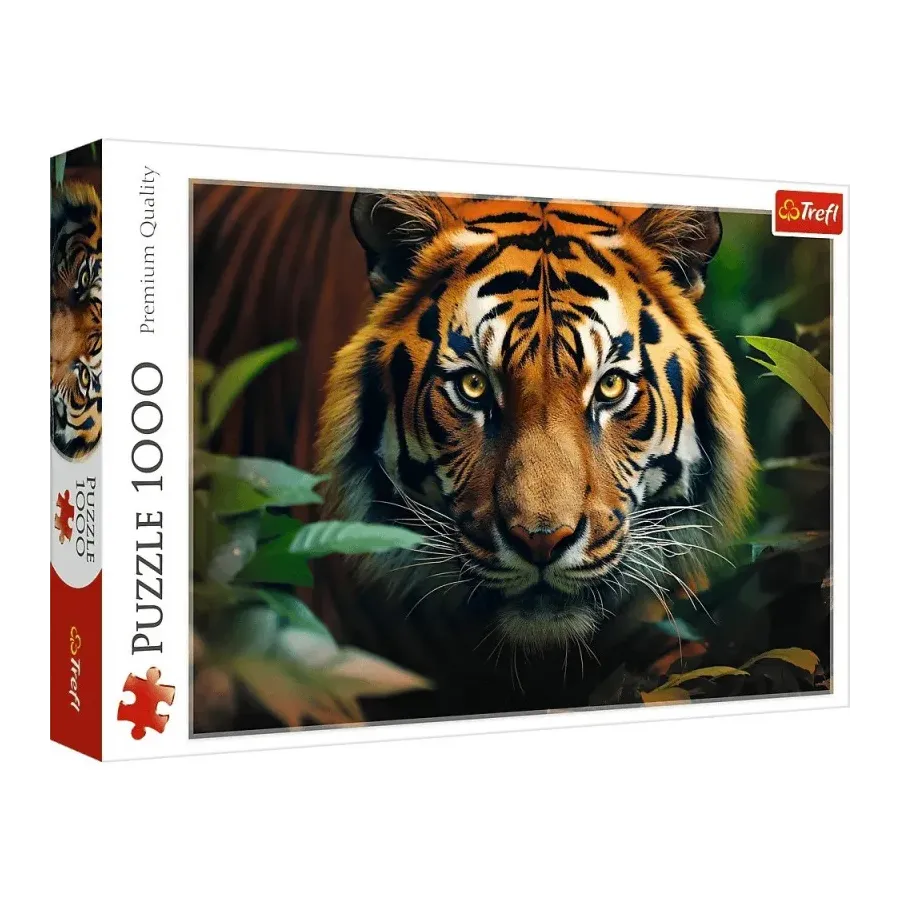 Puzzle 1000 elementów Dziki Tygrys