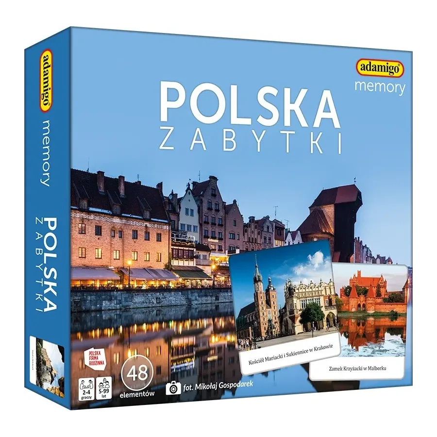 Gra Memory - Polska zabytki