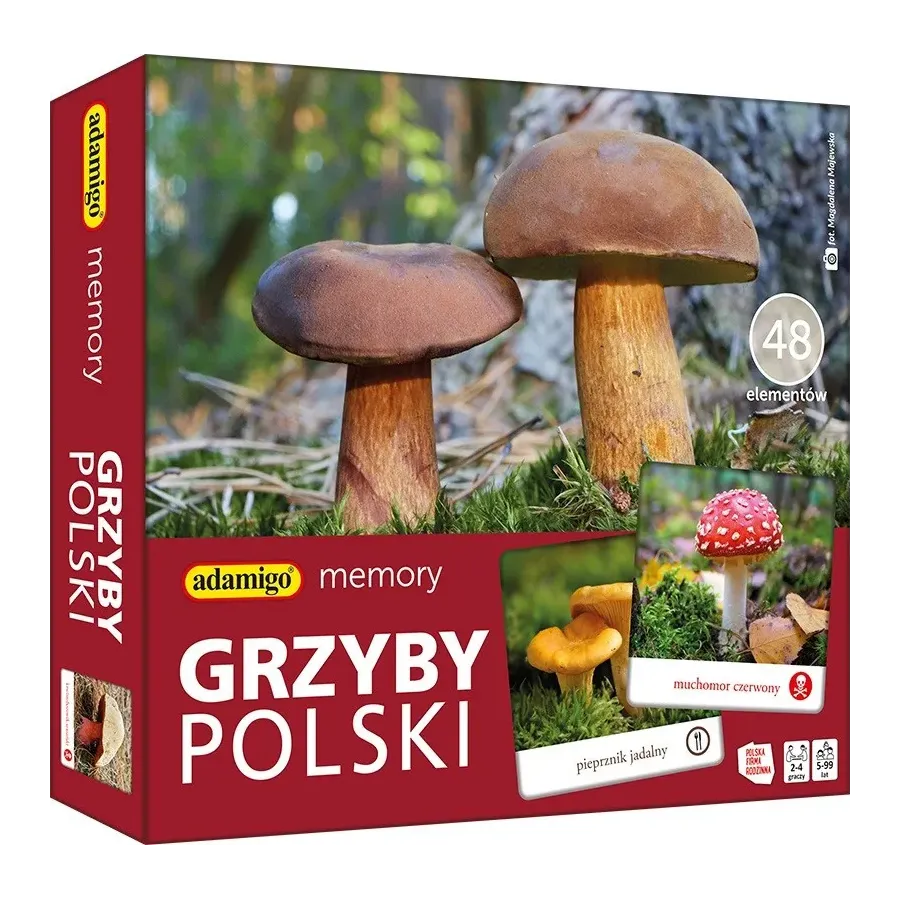 Gra Memory - Grzyby Polski
