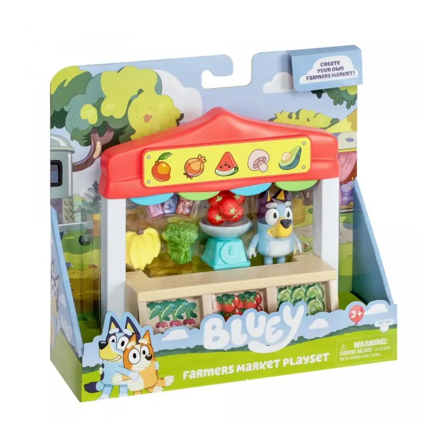 Zestaw figurek Mini Bluey Sklep spożywczy