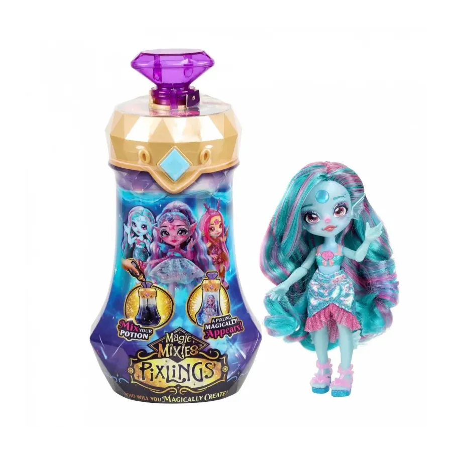 Lalka Pixlings Syrena niebieska