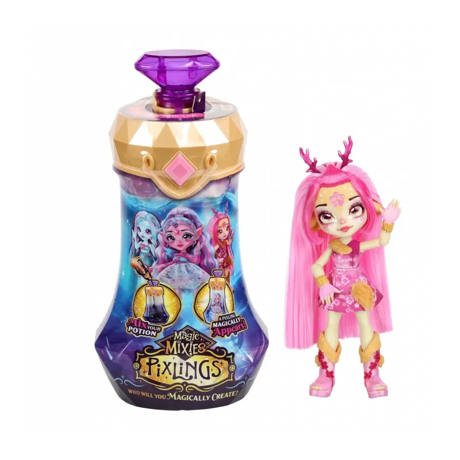 Lalka Pixlings Jelonek Różowa