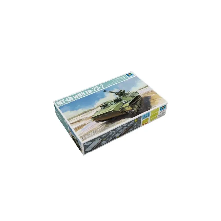 Trumpeter 09618 Model plastikowy MT-LB w/ZU-23-2 1/35