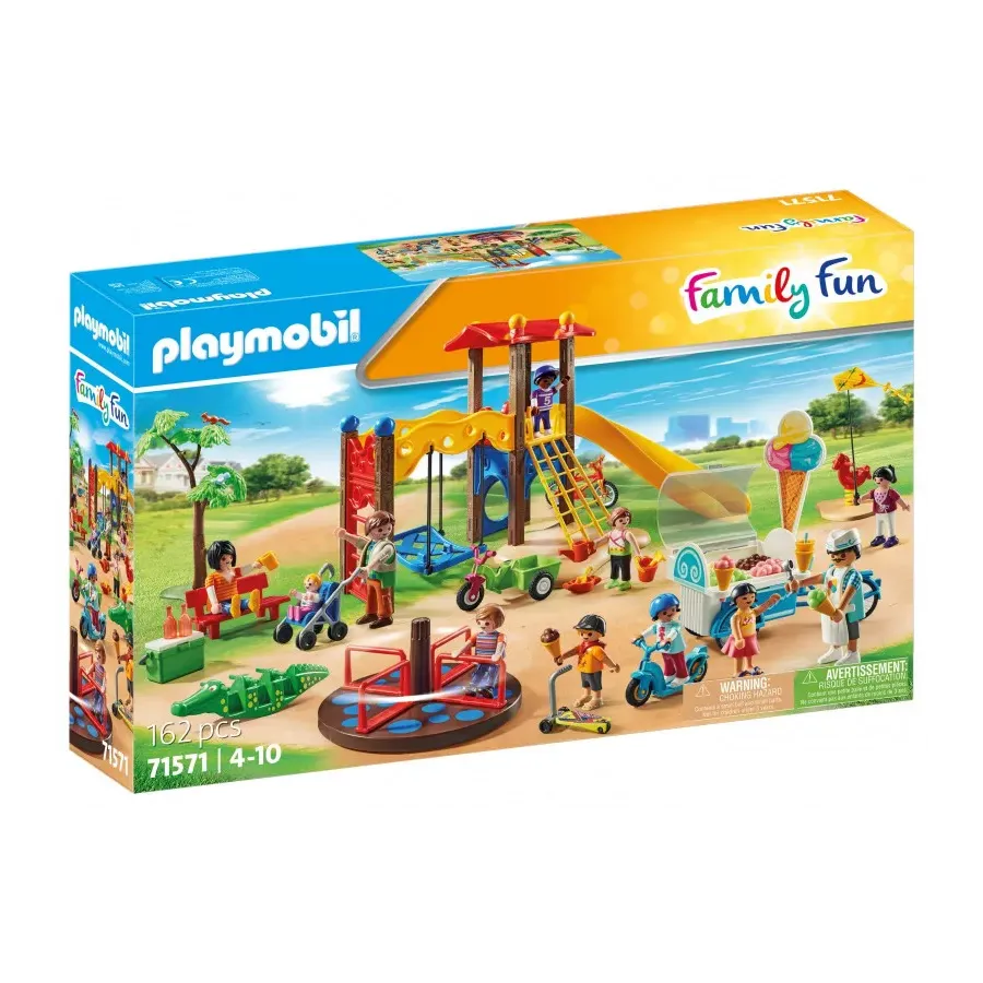Zestaw z figurkami Family Fun 71571 Duży plac zabaw