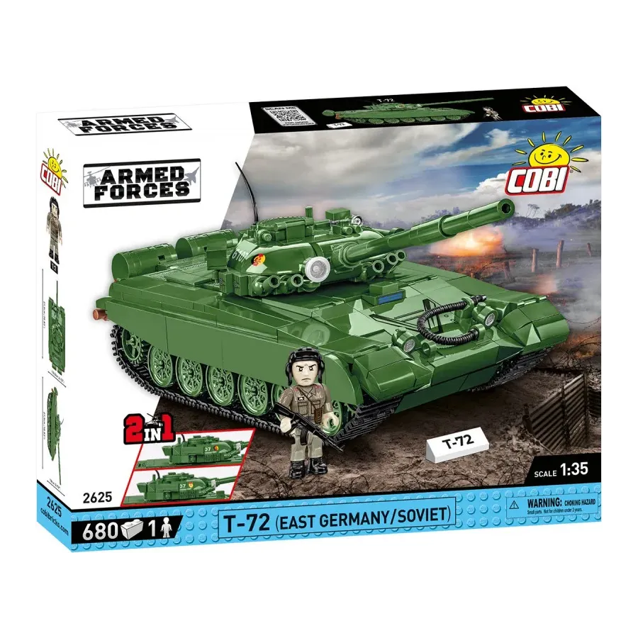 Klocki Armed Forces T-72 (East Germany/Soviet)