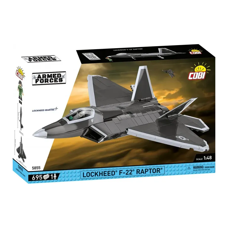 Klocki Armed Forces Lockheed F-22 Raptor
