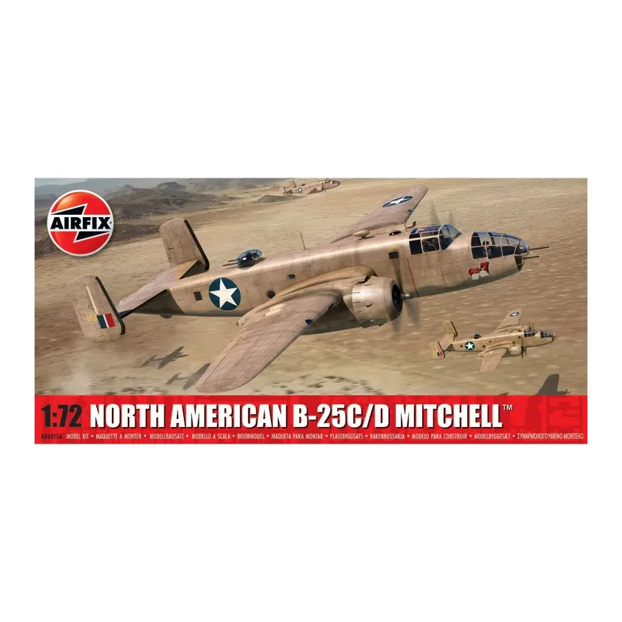 Airfix 06015A Model do sklejania North American B-25C/D Mitchell 1/72