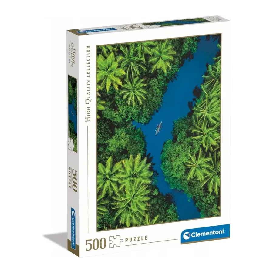 Puzzle 500 elementów High Quality Tropikalny widok z lotu ptaka
