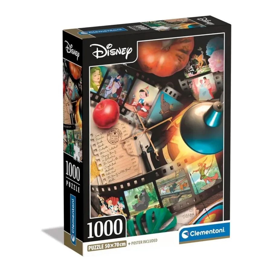 Puzzle 1000 elementów Compact Classic Movies