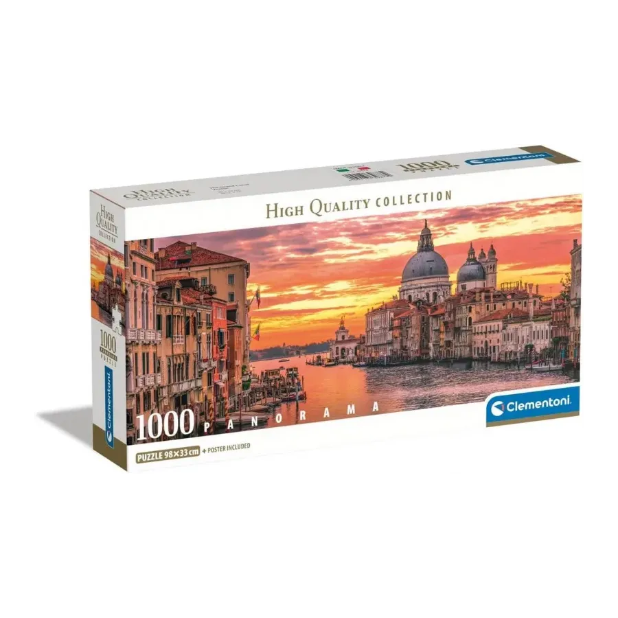Puzzle 1000 elementów Compact Panorama Wielki Kanał Wenecja