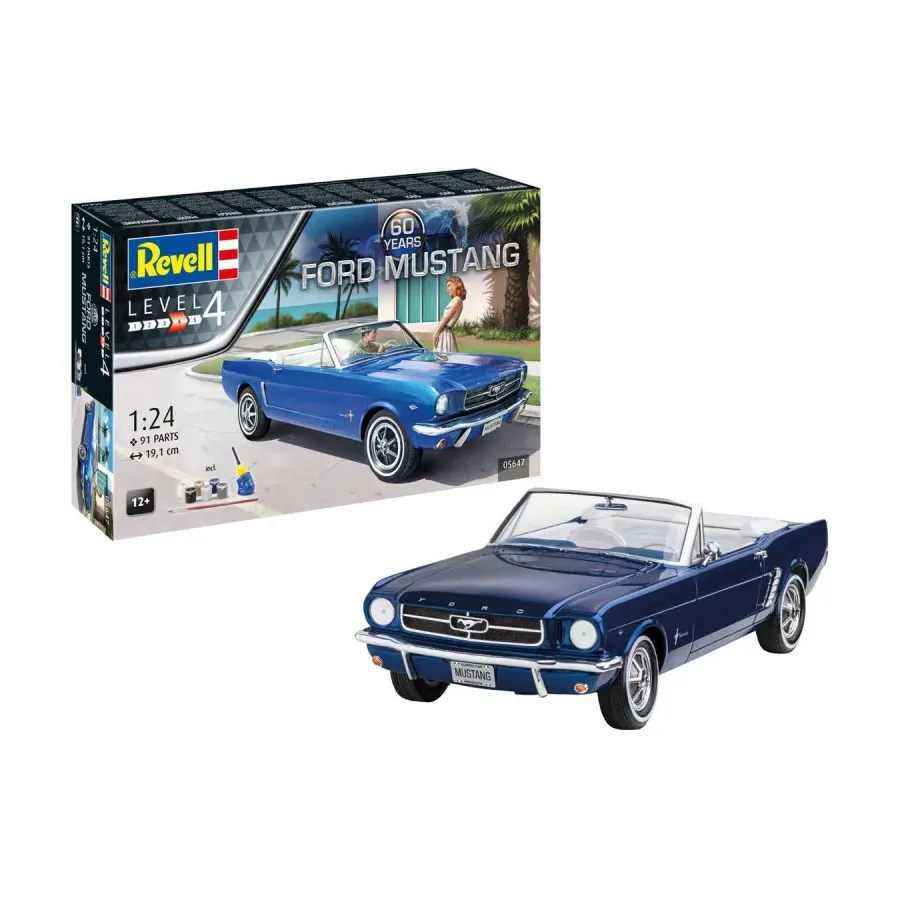 Revell 05647 Zestaw upominkowy 60. rocznica Ford Mustang 1/24