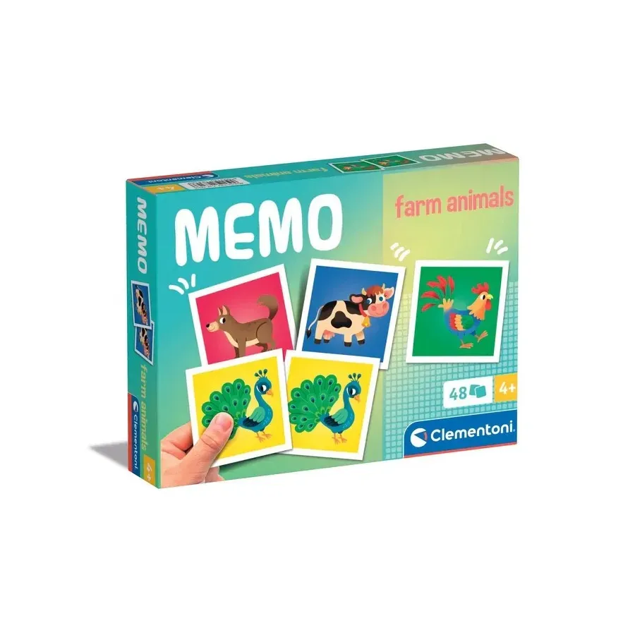 Gra Memo Zwierzątka na farmie