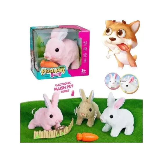 Maskotka interaktywna Króliczek b/o