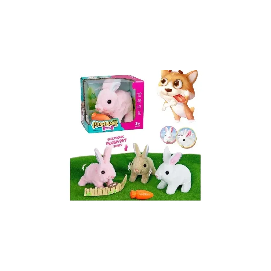 Maskotka interaktywna Króliczek b/o