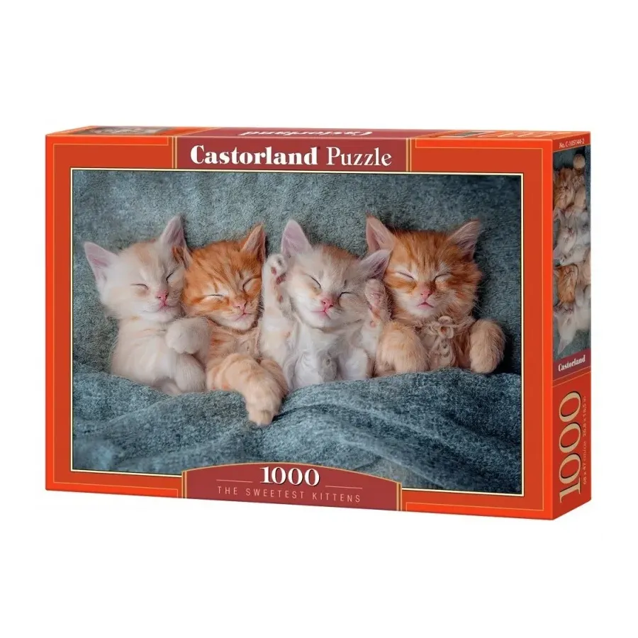 Puzzle 1000 elementów Słodkie kotki
