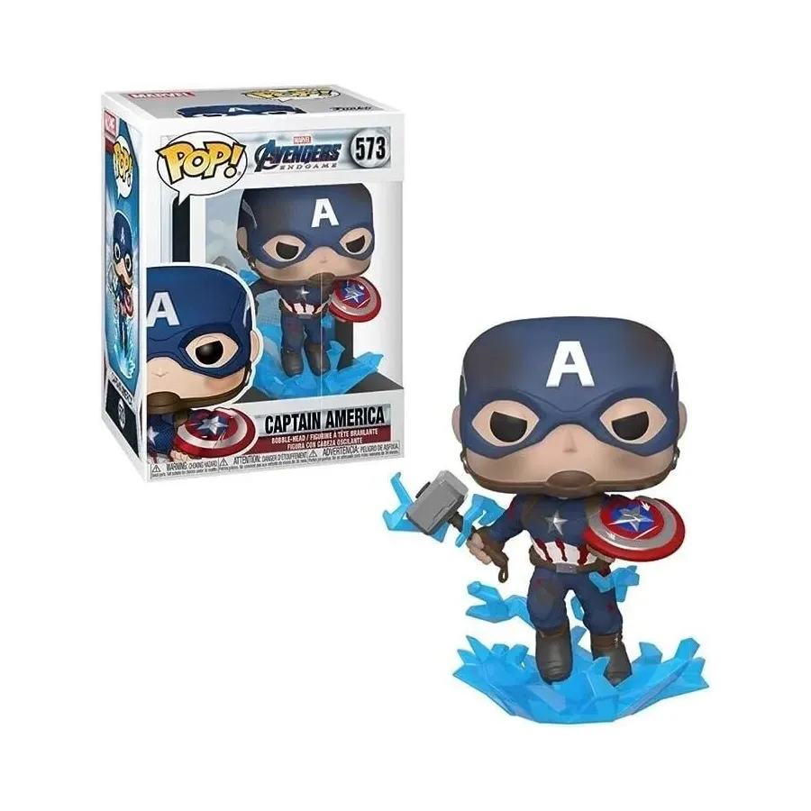 Figurka Funko POP! Marvel Captain America w/Broken Shield & Mjolnir 573
