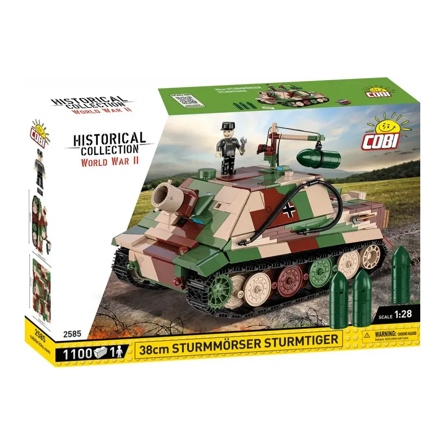 Klocki 38 cm Sturmmorser Sturmtiger