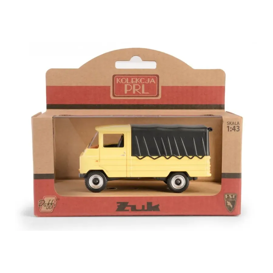 Pojazd PRL ŻUK Żółty