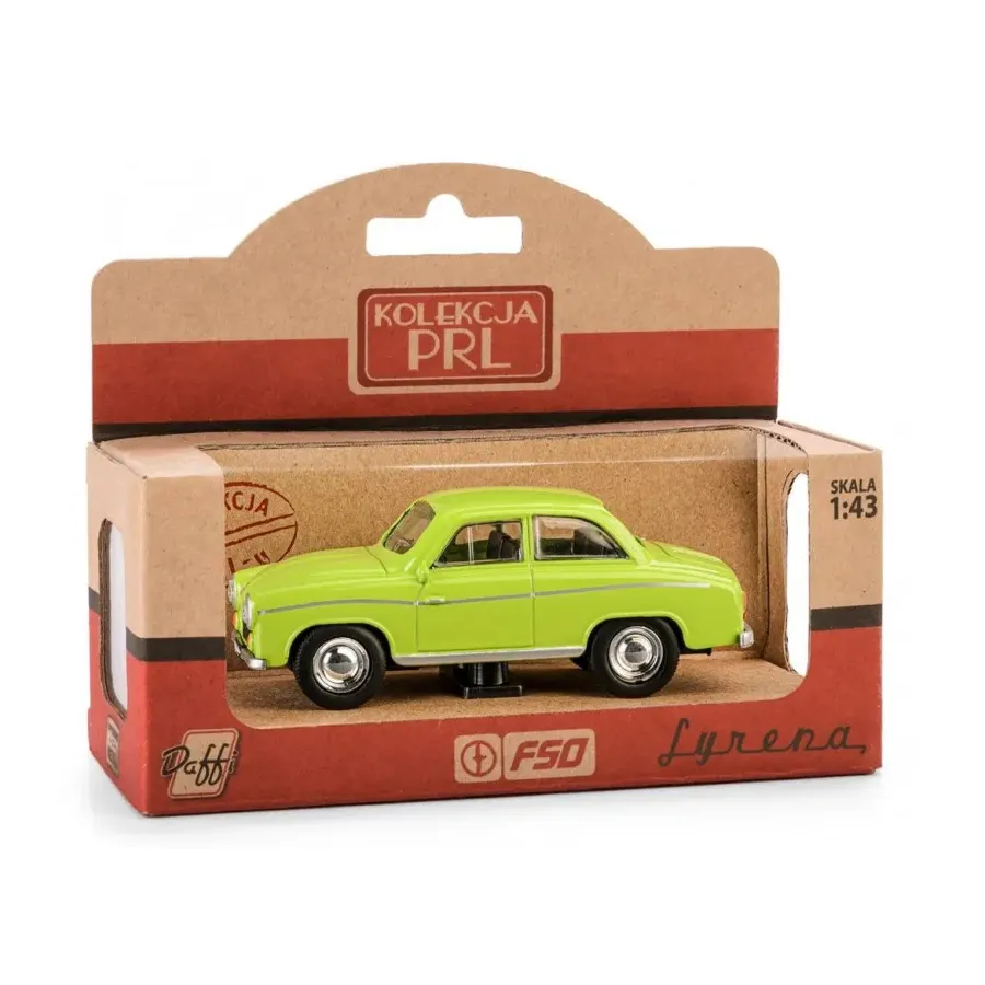 Pojazd PRL Syrena 104 Zielony