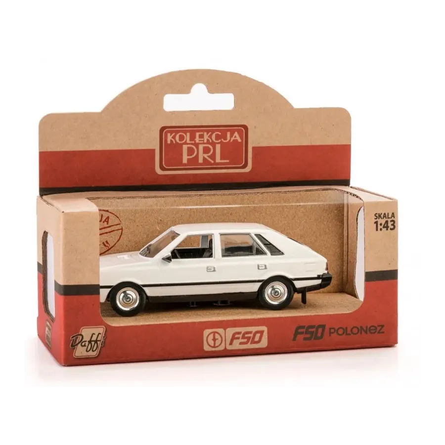 Pojazd PRL FSO POLONEZ- Biały