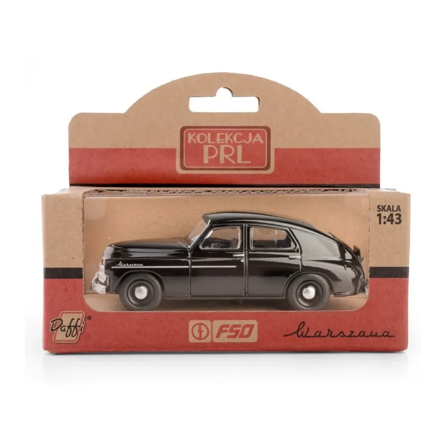 Pojazd PRL WARSZAWA M20 - Czarny