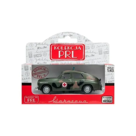 Pojazd PRL Warszawa M20 Sanitarka Wojskowa