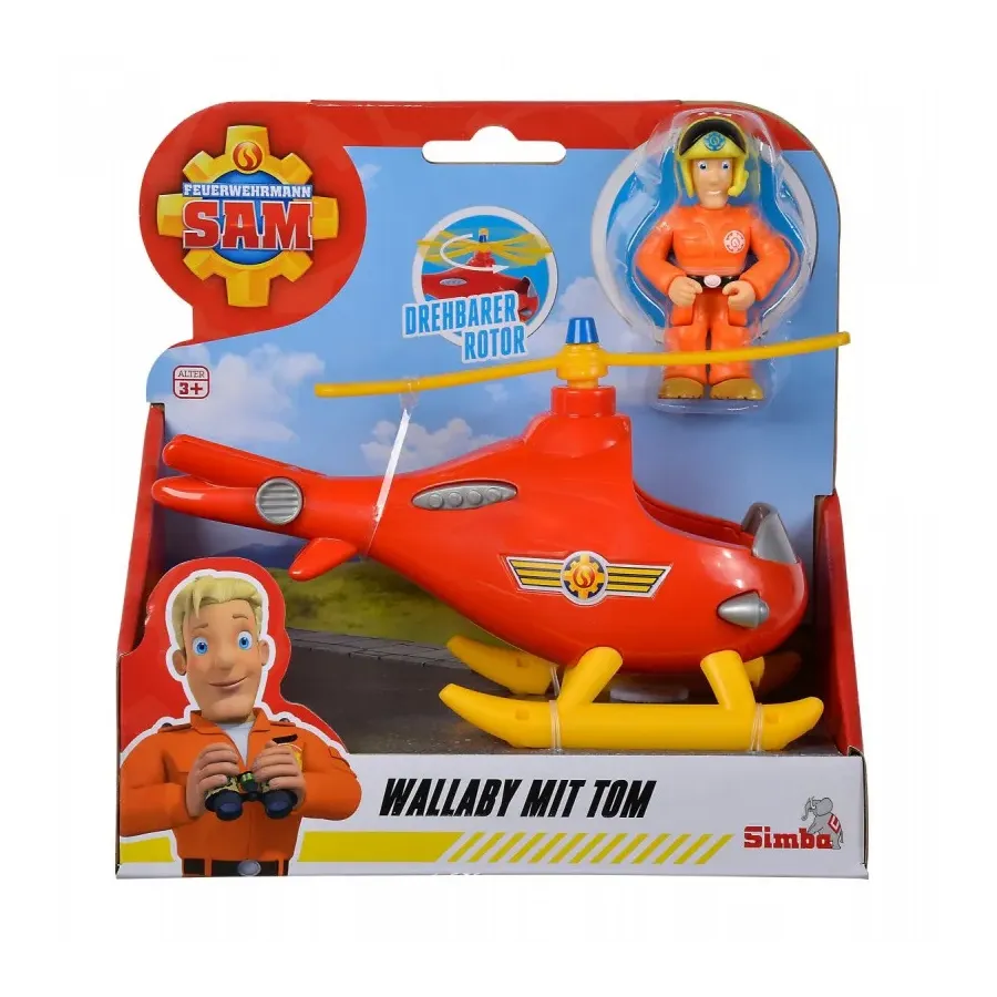 Helikopter Strażak Sam Wallby mini