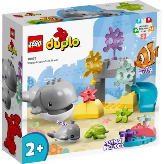 Klocki DUPLO 10972 Dzikie zwierzęta oceanów