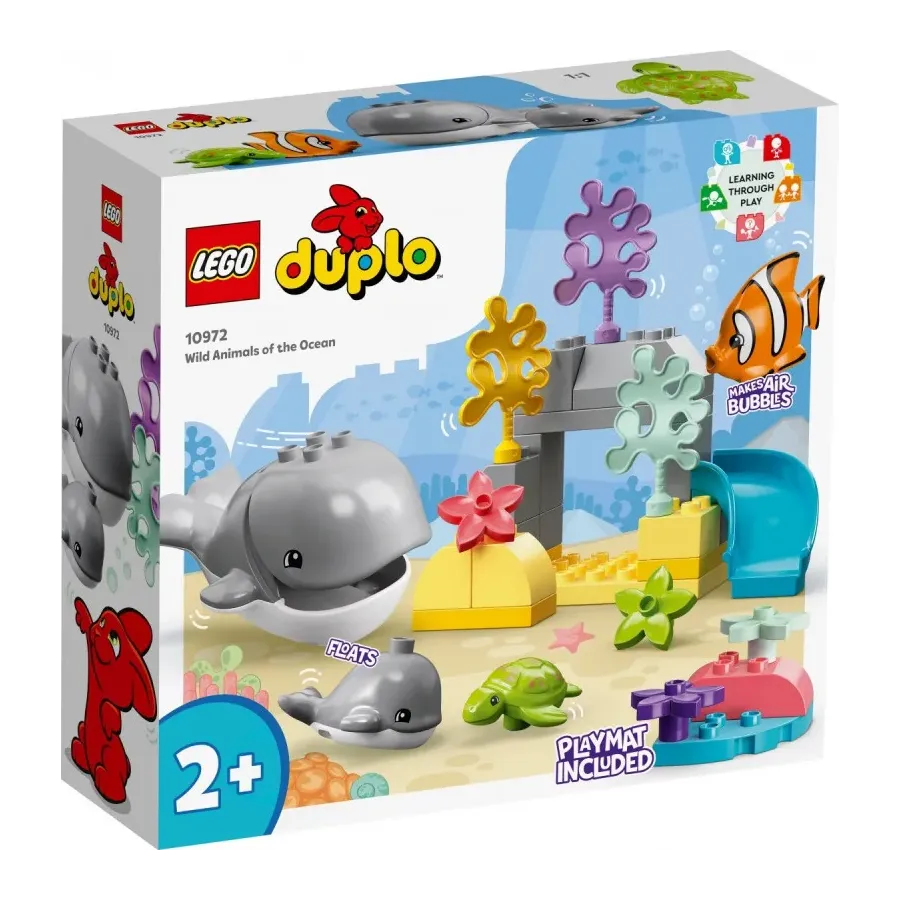 Klocki DUPLO 10972 Dzikie zwierzęta oceanów