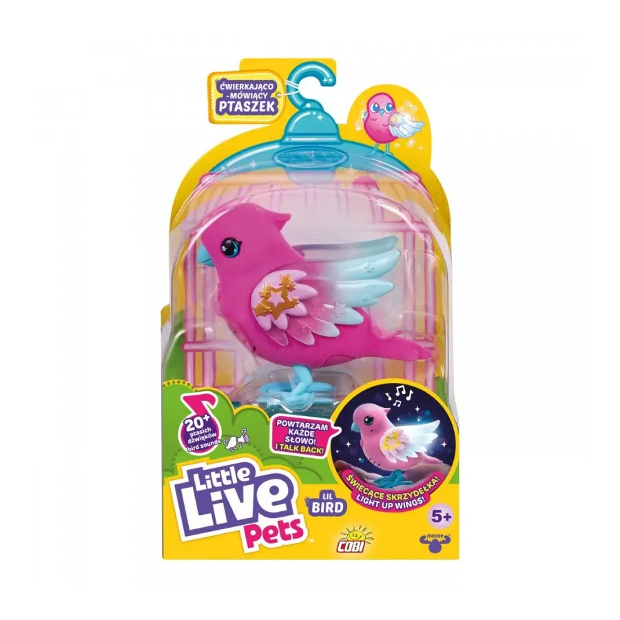 Figurka interaktywna Little Live Pets Ptaszek podstawowy Mix