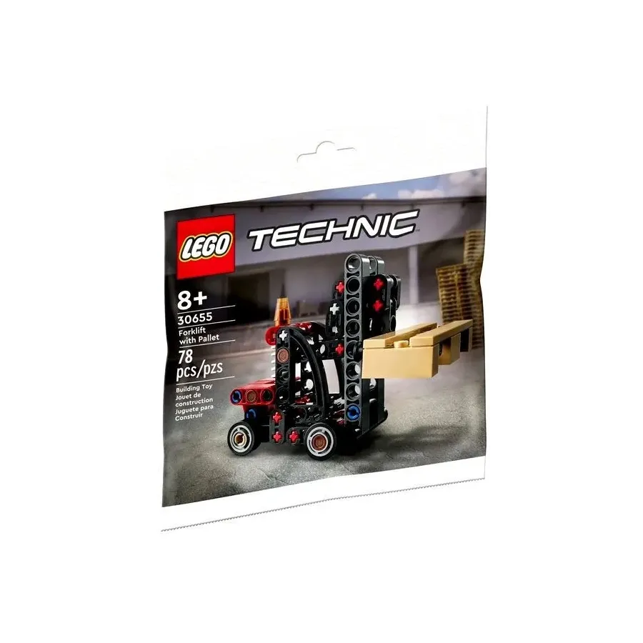 Klocki Technic 30655 Wózek widłowy z paletą