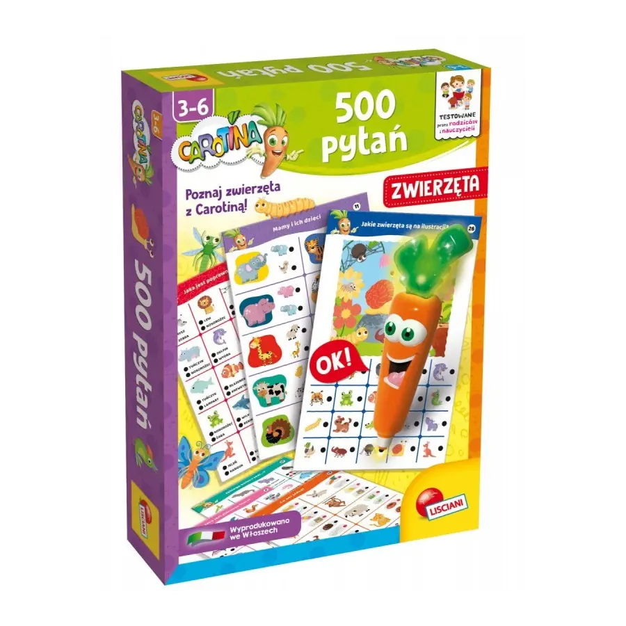Gra Carotina 500 pytań - Zwierzęta