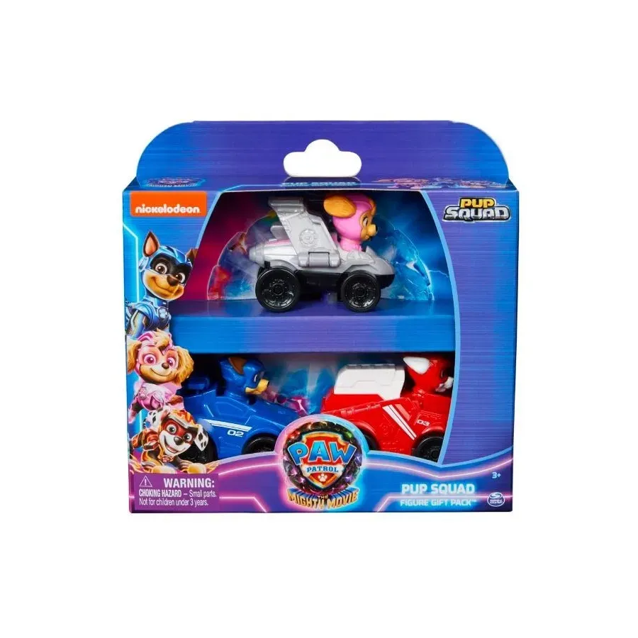 Zestaw mini pojazdów Psi Patrol Film 2