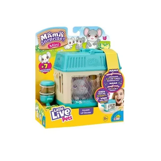 Figurki Little Live Pets Mama Surprise Mini Niebieski
