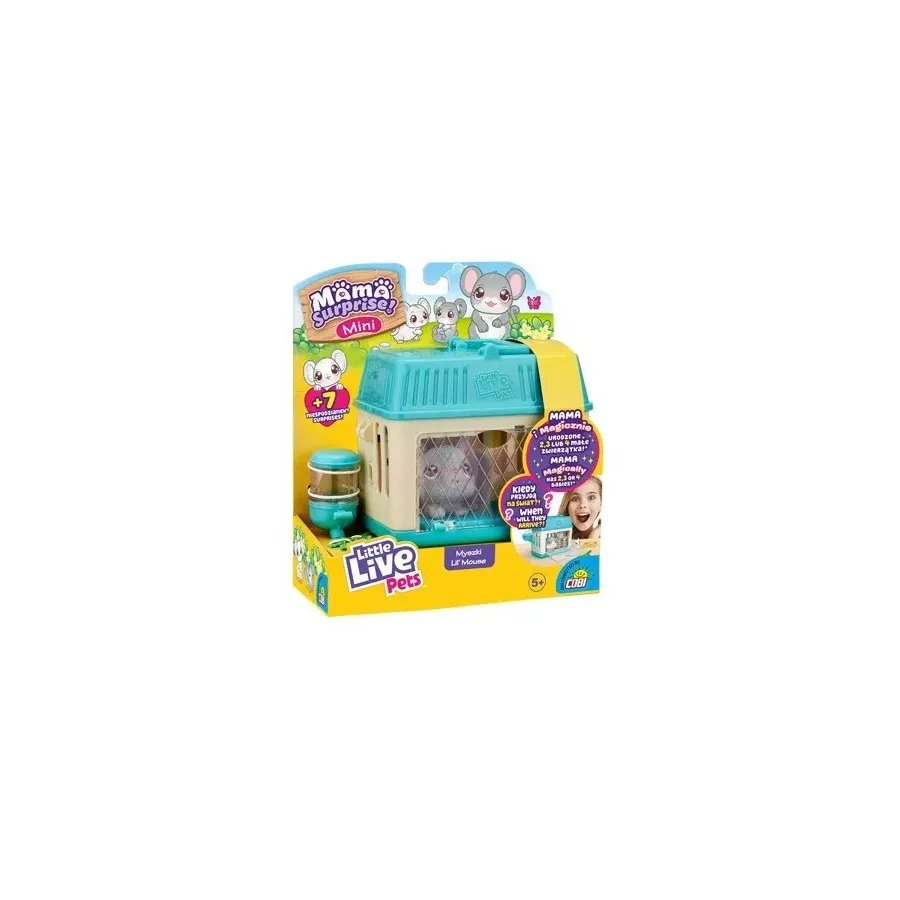 Figurki Little Live Pets Mama Surprise Mini Niebieski