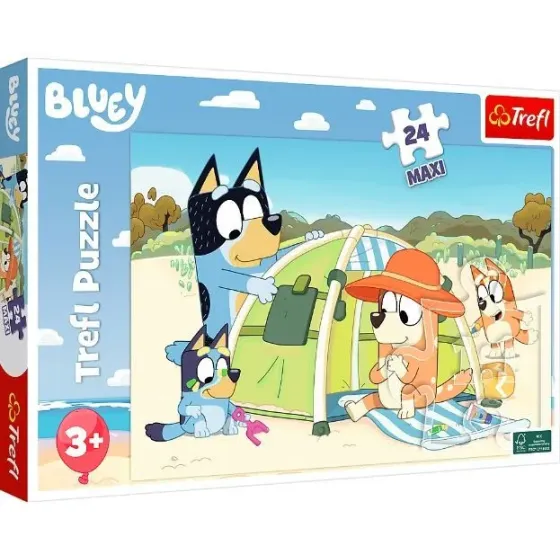 Puzzle 24 elementy Maxi Bluey Wspaniały świat