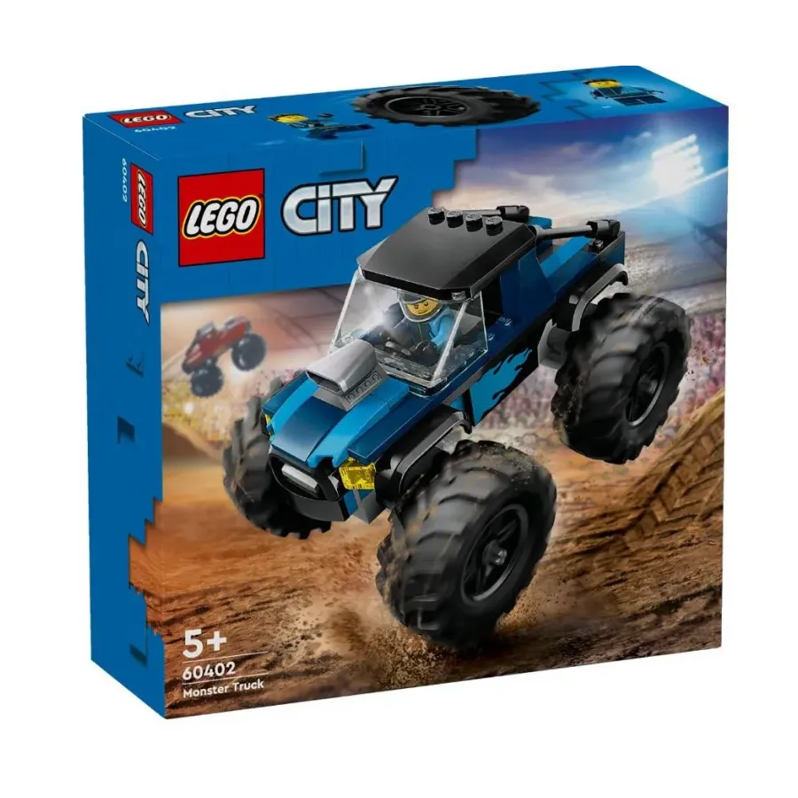 Klocki City 60402 Niebieski monster truck