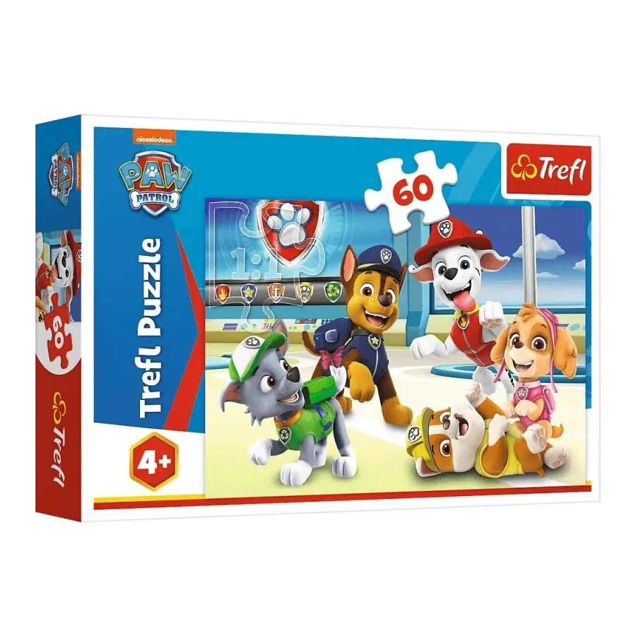 Puzzle 60 elementów W świecie piesków Psi Patrol (Paw Patrol)