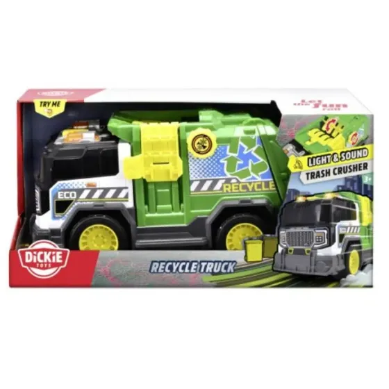 A.S. Śmieciarka zielona 30 cm