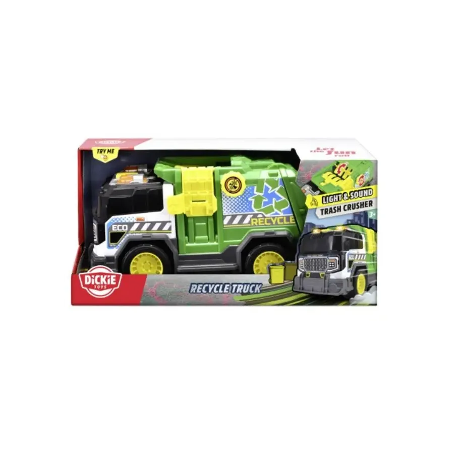 A.S. Śmieciarka zielona 30 cm