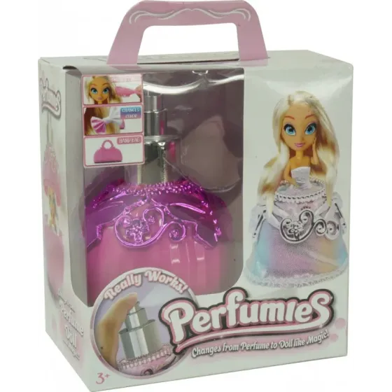 Laleczka Perfumies Perfum Fairy Garden Dark Pink