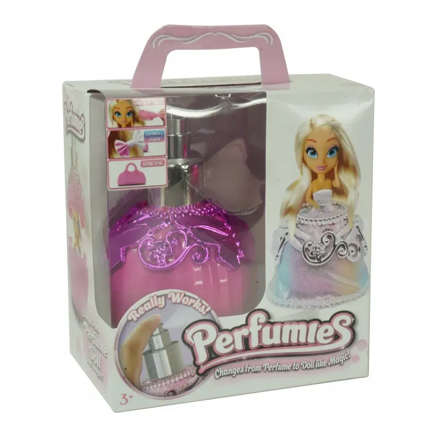 Laleczka Perfumies Perfum Fairy Garden Dark Pink