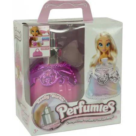 Laleczka Perfumies Perfum Fairy Garden Dark Pink