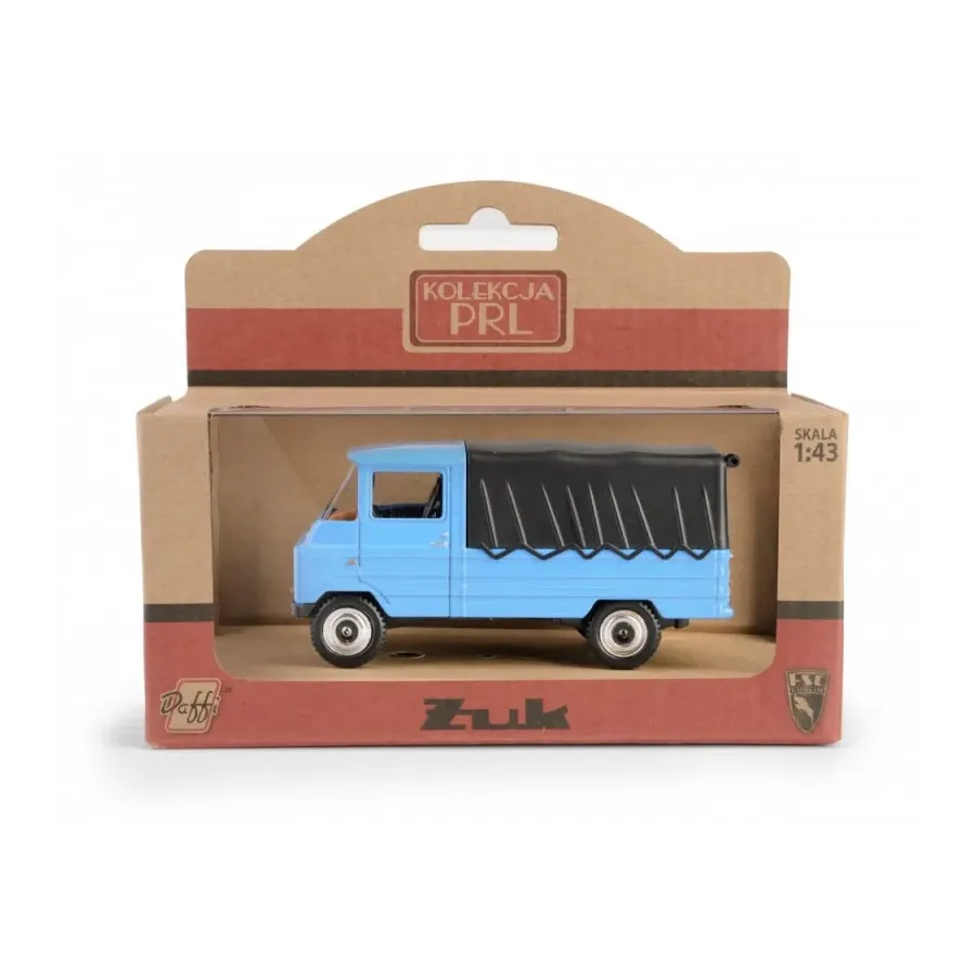 Pojazd PRL Żuk Niebieski