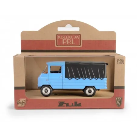 Pojazd PRL Żuk Niebieski