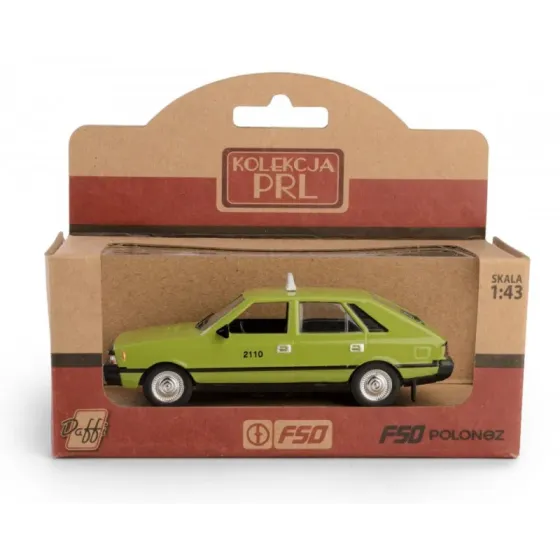 Pojazd PRL FSO Polonez Taxi Zielony
