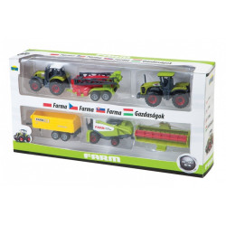 Zestaw maszyn rolniczych w pudełku