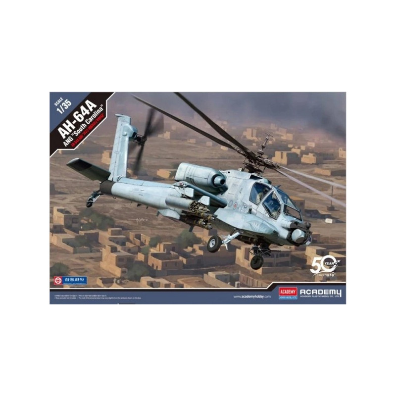 Model do sklejania AH-64A ANG South Carolina 1/35